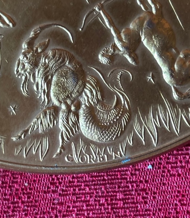 Enorme médaille française de voeux-photo-4