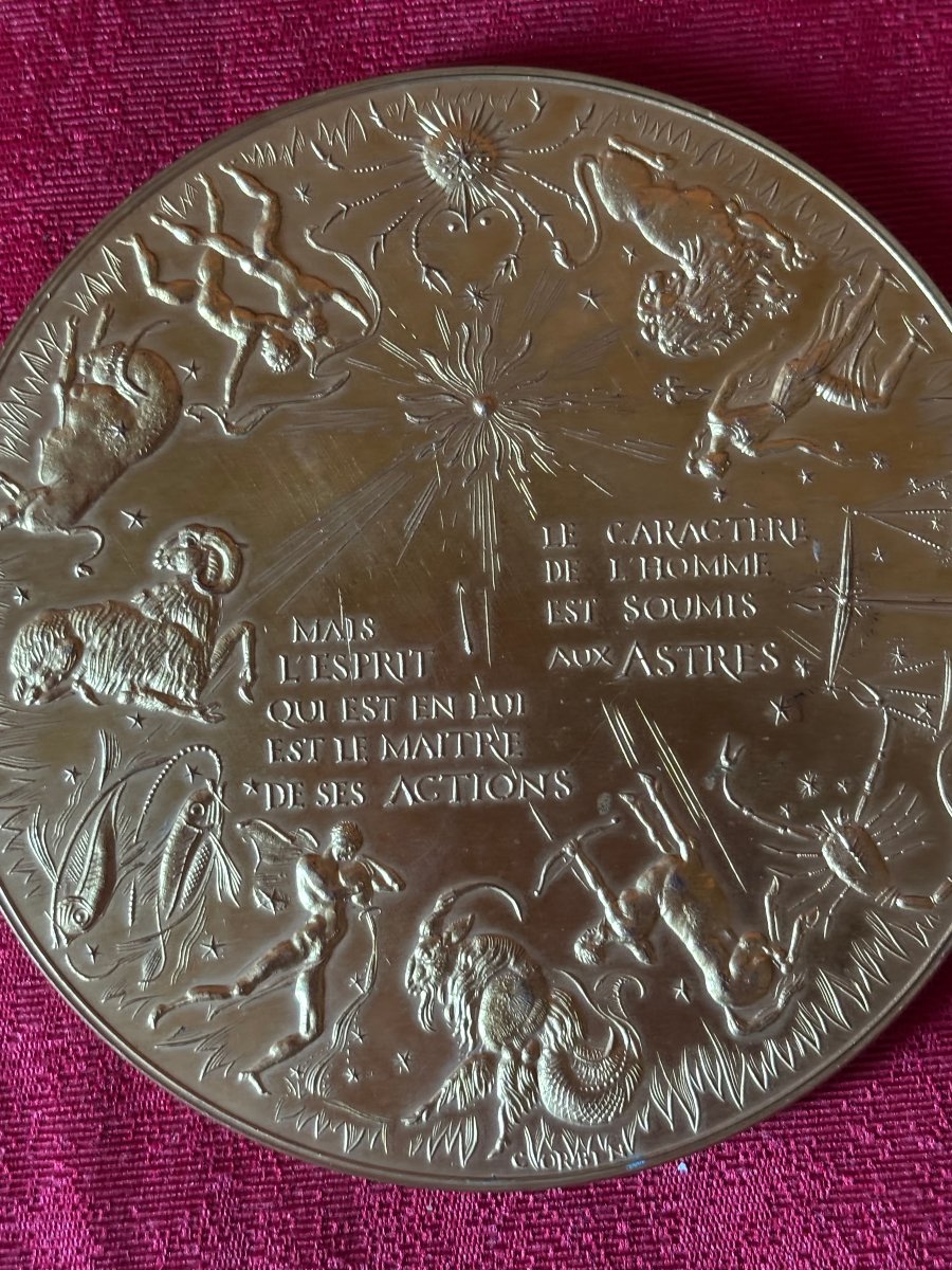 Enorme médaille française de voeux-photo-1