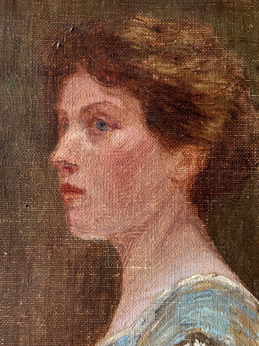 Huile sur toile portrait-photo-2