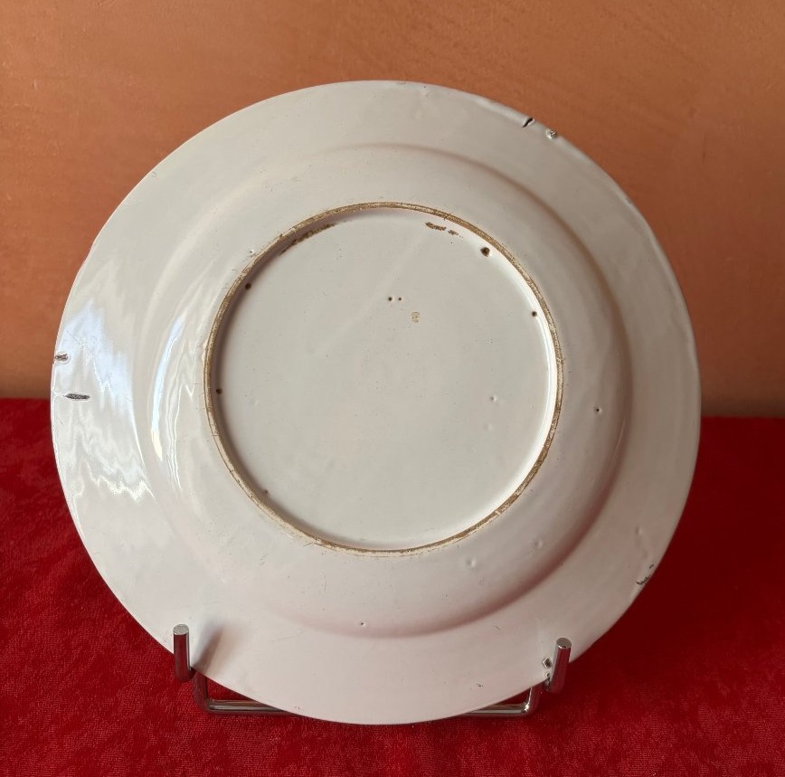 Assiette porcelaine Tournai 18ème siècle -photo-2