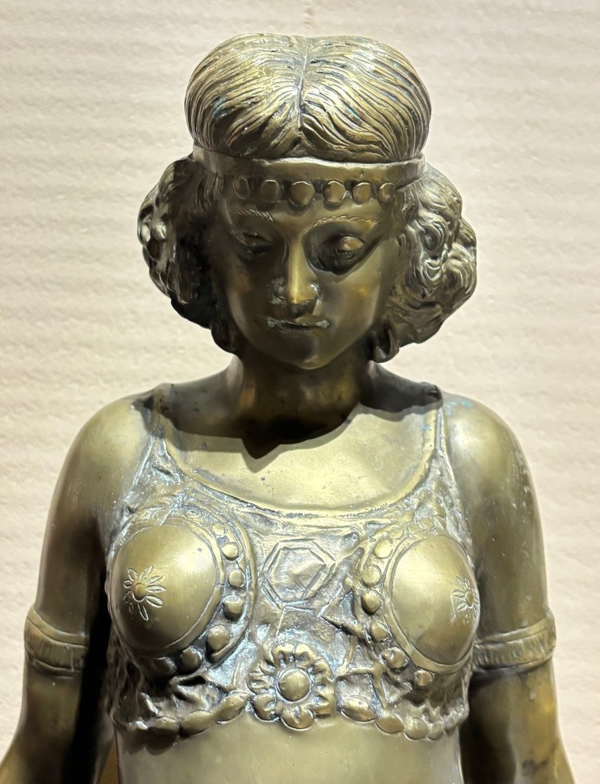 Egyptian Bronze Statue-photo-3