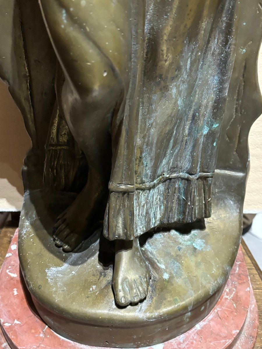 Egyptian Bronze Statue-photo-2