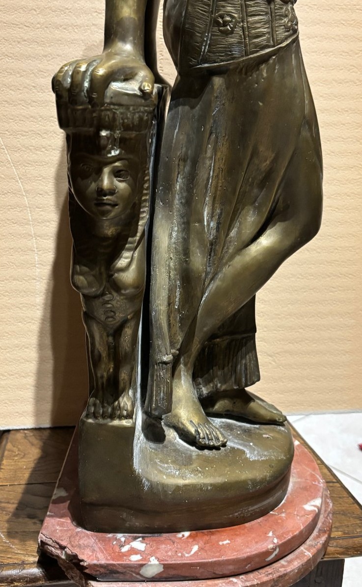 Egyptian Bronze Statue-photo-4