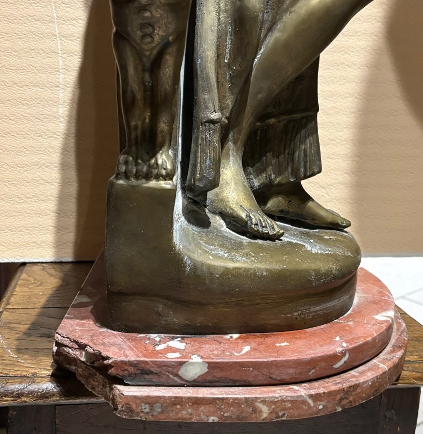 Egyptian Bronze Statue-photo-5