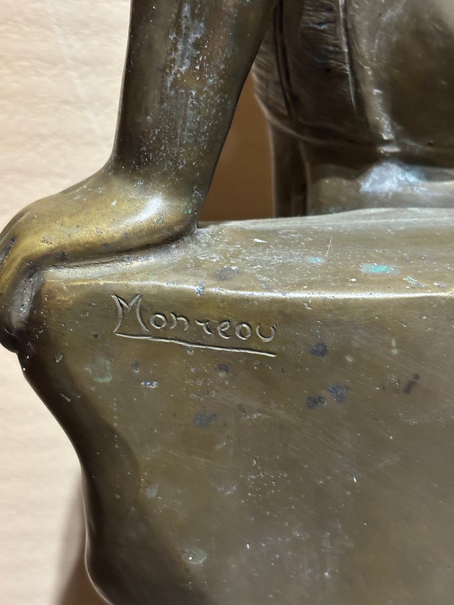 Egyptian Bronze Statue-photo-7