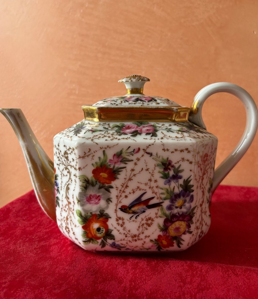Service en porcelaine de Paris-photo-4