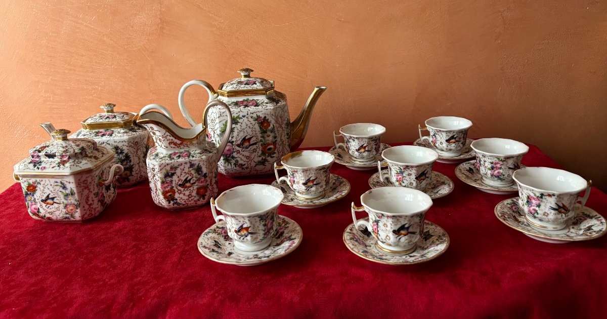 Service en porcelaine de Paris