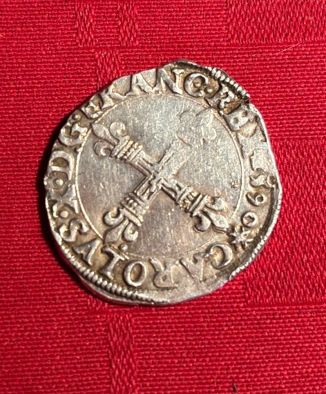 16th-century Silver Quarter-écu