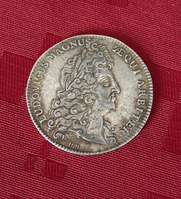 Silver Token From The Reign Of Louis XIV
