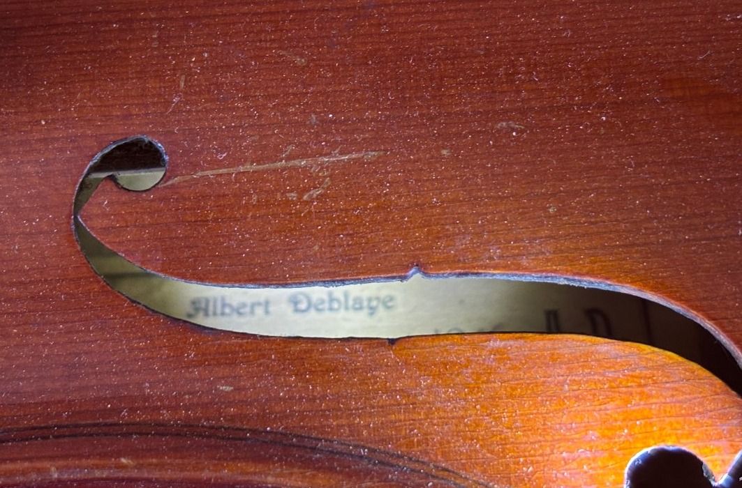 Albert Deblaye Violin-photo-3