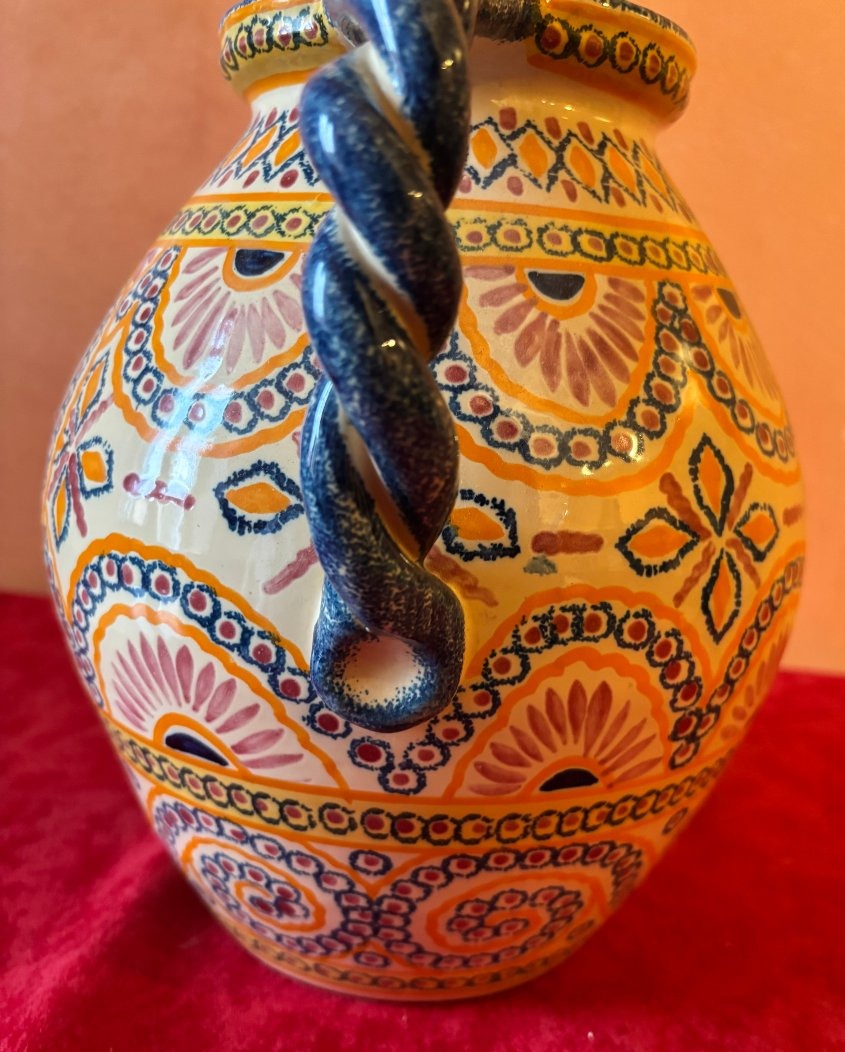 Henriot Vase In Quimper-photo-6