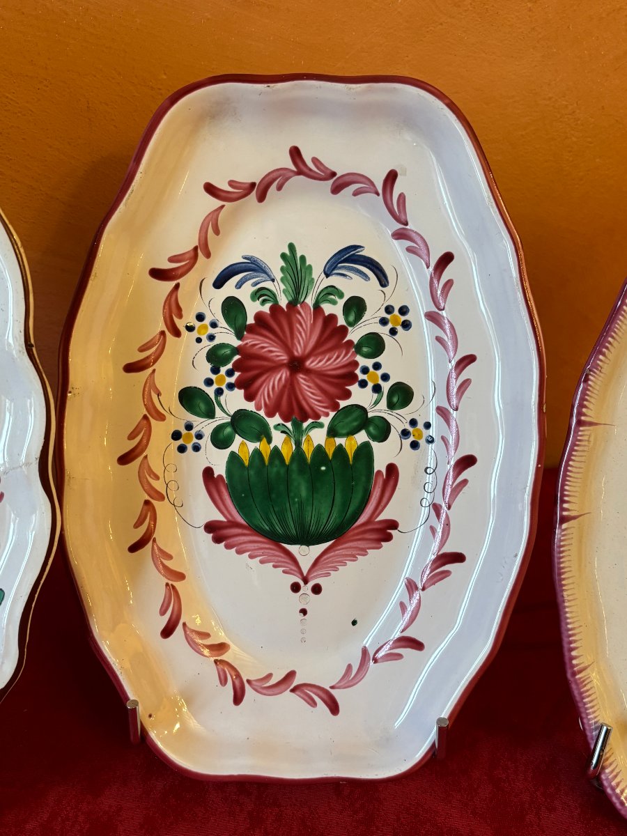 6 Earthenware Plates From The East-photo-4