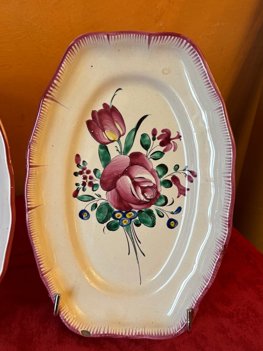 6 Earthenware Plates From The East-photo-1