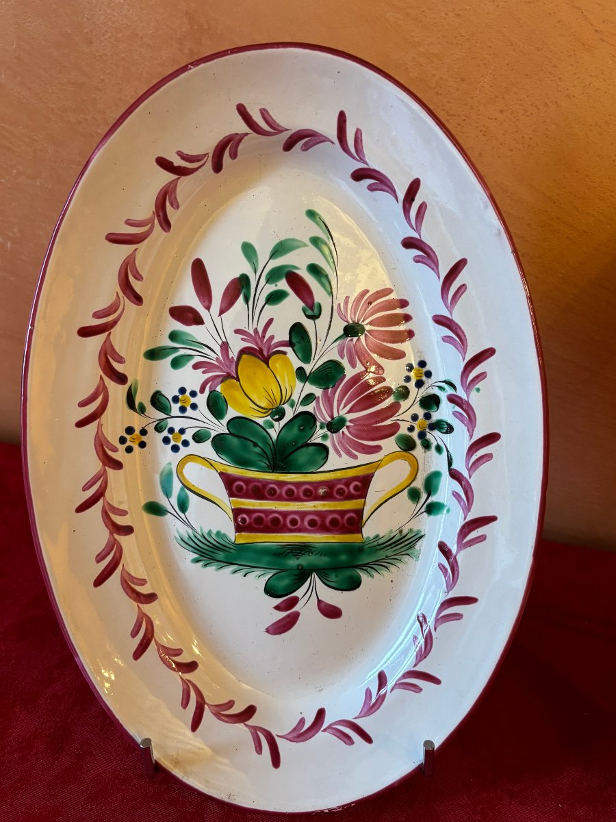6 Earthenware Plates From The East-photo-3