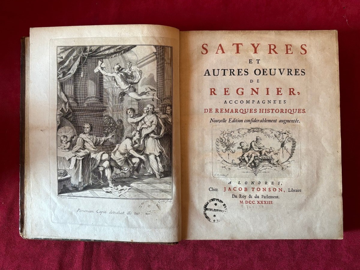 Book: *satires And Other Works* By Régnier-photo-1