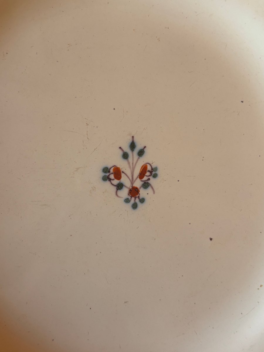 Assiette du 18ème siècle -photo-2
