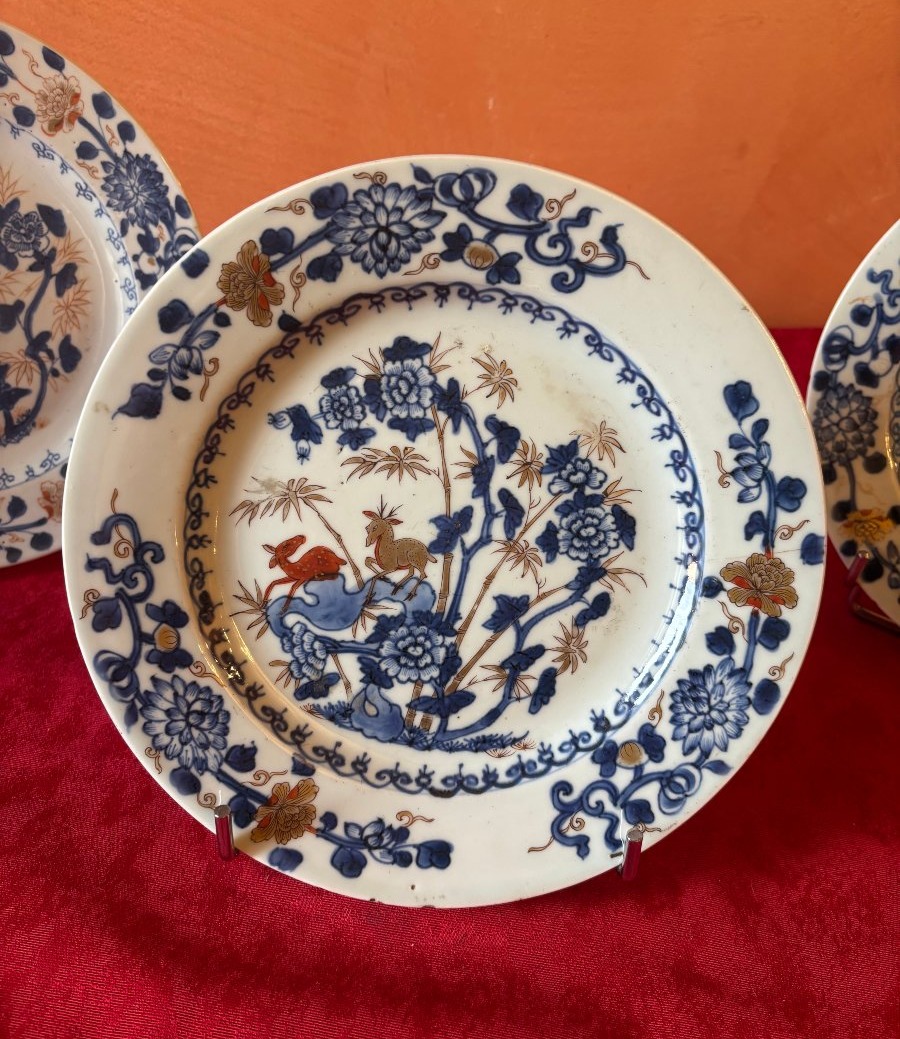 Assiettes Chine 18ème siècle-photo-1