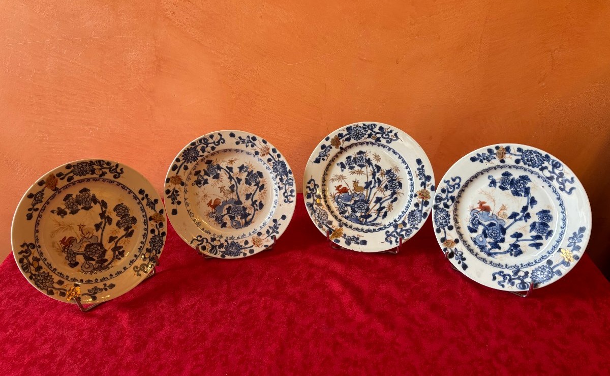 Assiettes Chine 18ème siècle