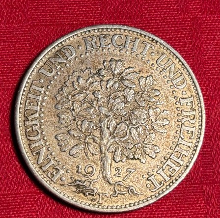 5 Reichsmark Silver Coin-photo-2