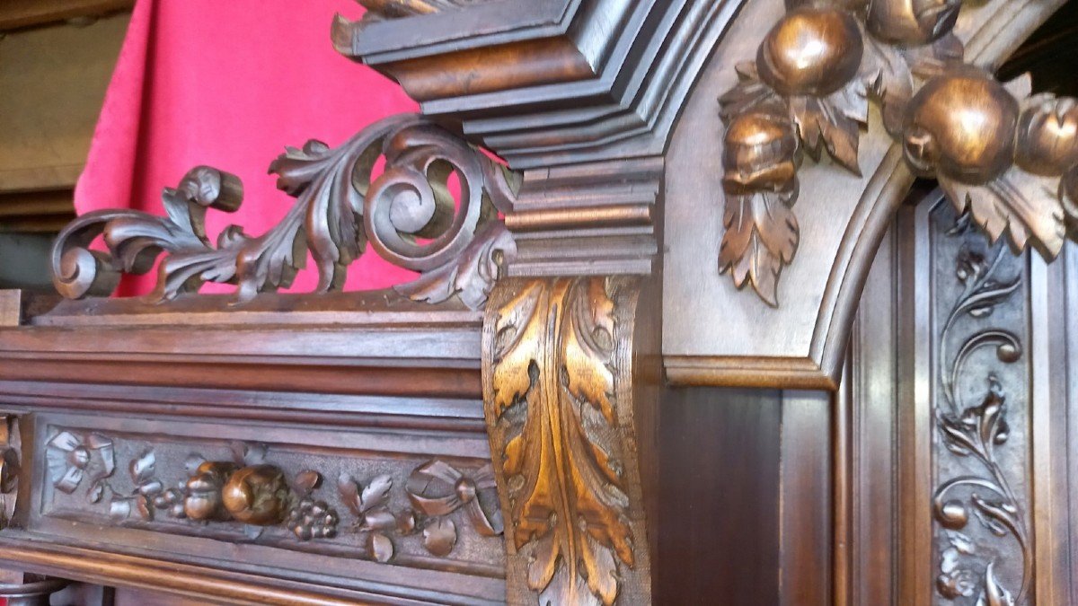 Neo Renaissance Walnut Cabinet-photo-8