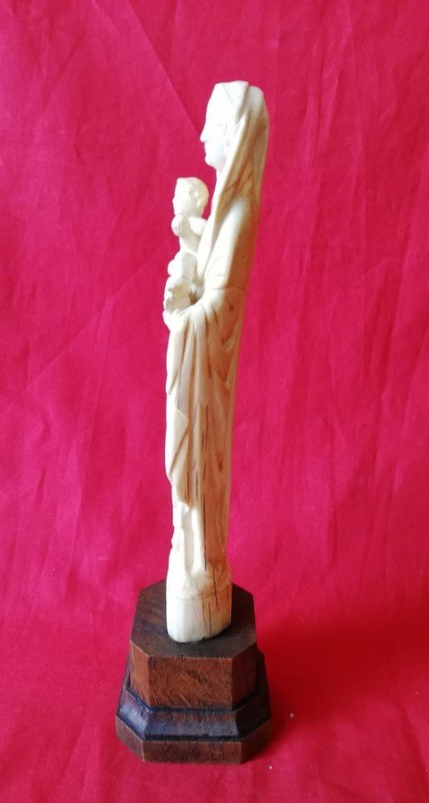Vierge ivoire de DIEPPE-photo-2