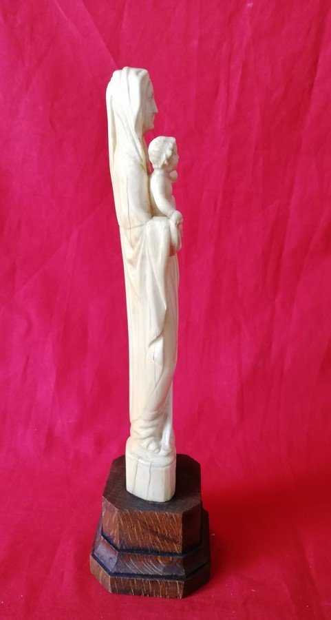 Vierge ivoire de DIEPPE-photo-4