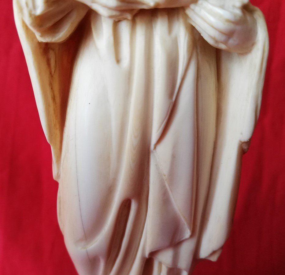 Vierge ivoire de DIEPPE-photo-2