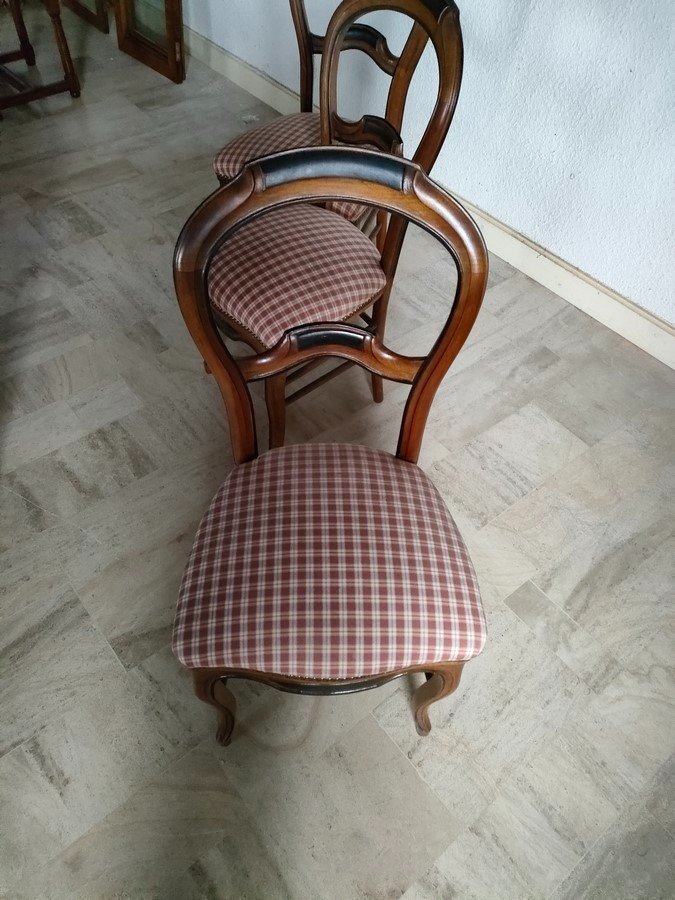 Ensemble de salle à manger table + chaises-photo-7