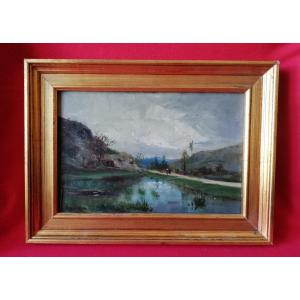 Landscape Painting By Louis Appian