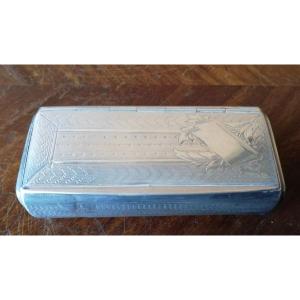 19th Century Silver Snuff Box