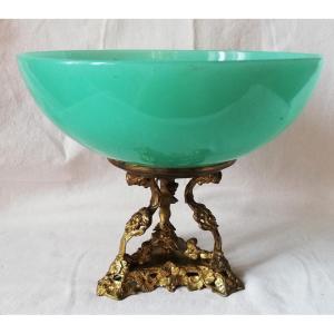 Mounted Opaline Cup