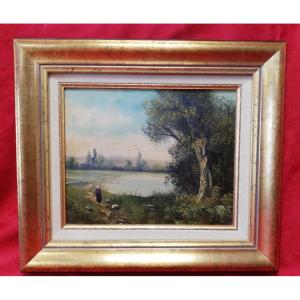 Tableau paysage animé