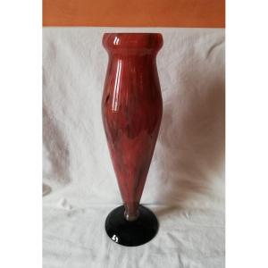 Large Vase Signed Schneider