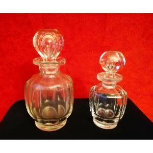 Pair Of Baccarat Bottles