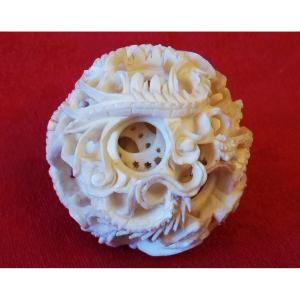 Ivory Canton Ball 