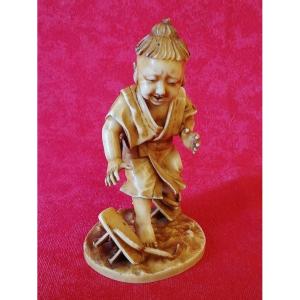 Ivory “child” Statuette 