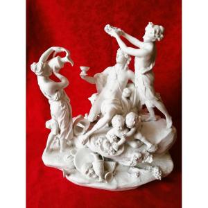 Groupe en porcelaine 