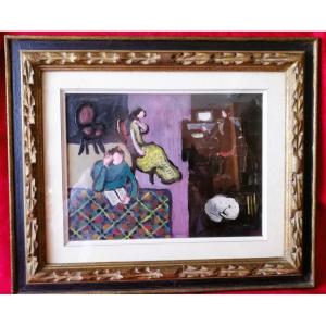 Peinture à l'huile de Paul ACKERMAN