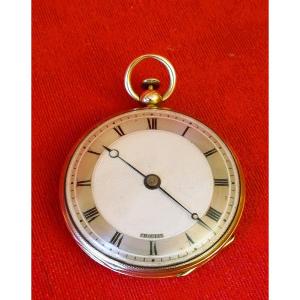 Gold Watch With Chime 
