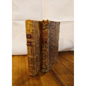 Deux volumes reliés cuir 