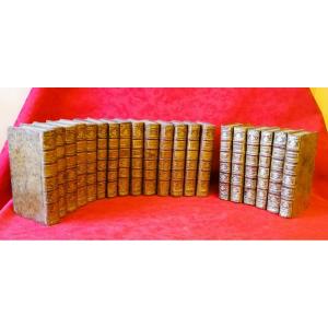 Série de 20 livres du 18ème siècle de Buffon  