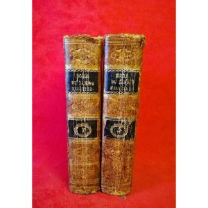 Livres deux volumes L'école du jardin fruitier 