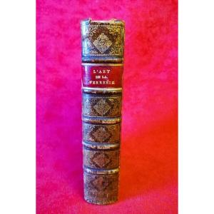 Late 17th Century Book On The Art Of Glassmaking