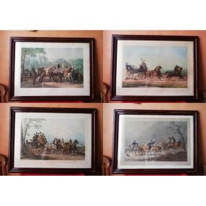 Suite de gravures Anglaises 