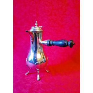 Chocolatière métal argenté 