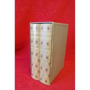 Deux livres sous emboitage Léon TOLSTOÏ