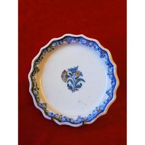 Moustiers Plate, 18th Century  