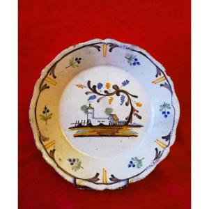 18th Century Nevers Plate 