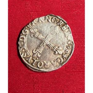 16th-century Silver Quarter-écu