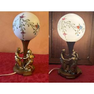 Lampe ronde enfantine